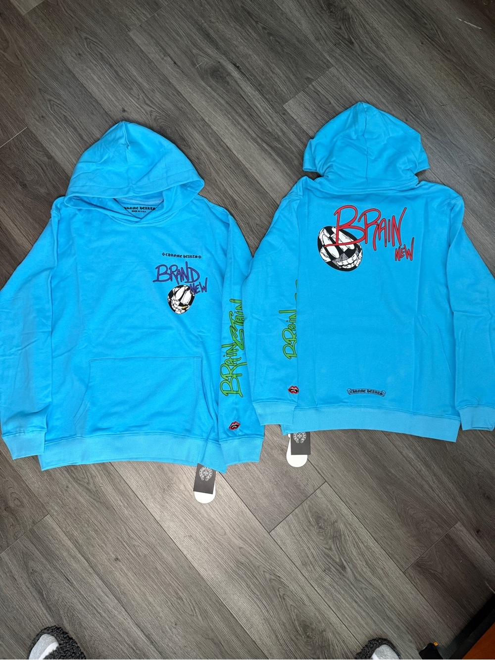 Matty Chrome Blue hoodie